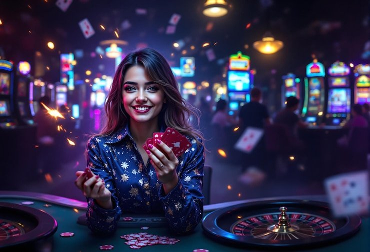 Studio live dealer ayukplay dengan kamera multi-sudut dan dealer profesional