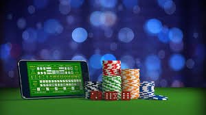 Studio live-dealer ayukplay dengan meja baccarat dan dealer profesional berseragam